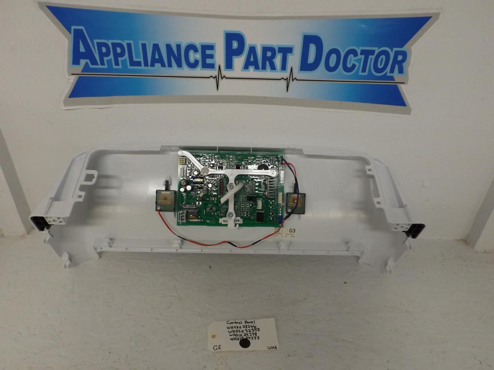 GE Washer WH42X28266 WH22X32357 WH01X24378 WH01X24377 Control Panel Used GE Washer WH42X28266 WH22X32357 WH01X24378 WH01X24377 Control Panel Used